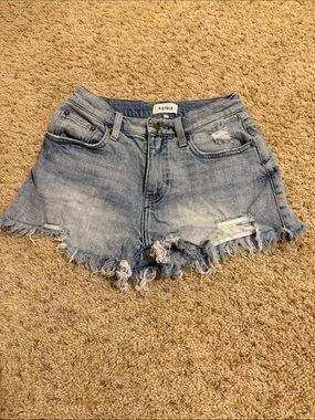 PISTOLA Light Blue Denim Jean Short